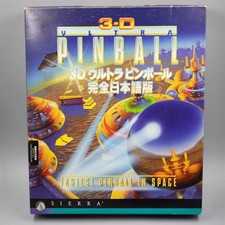 3D Ultra Pinball Japanese Macintosh Big Box Sierra Pioneer 1995 Mac CD-ROM Game picture