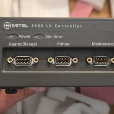 Mitel 3300 LX IP PBX Controller 700 Lines Serial DB-9 Black Universal picture