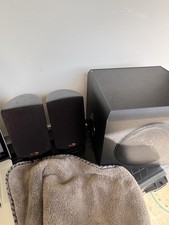 Klipsch ProMedia 2.1 THX Computer Speakers & Subwoofer working For Parts Repair picture