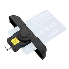 Foldable DOD Type C Common Access CAC Smart SIM Card/IC Bank Chip Card Reader a picture