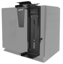 Mount-It MI-7150 CPU Holder Adjustable Under-Desk PC Computer Case Mount Black picture