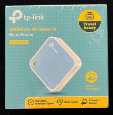 TP Link N300 Wireless Portable Nano Travel Router TL WR802N WiFi Bridge NEW picture