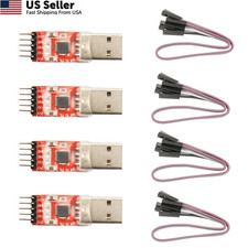 Ximimark 4Pcs USB 2.0 to TTL UART 5PIN Module Serial Converter CP2102 STC... picture
