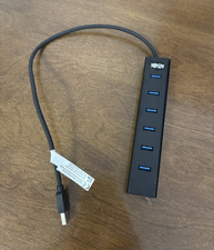 Tripp Lite U360-007-AL-INT 7-Port USB Hub 1:7 Portable Black USB-A picture