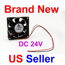 Delta AFB0724M DC 24V 2Pin 70x70x25mm Brushless Cooling Fan (Industrial Grade) picture