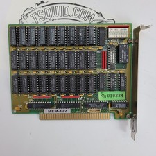 MEM-122 Vintage ISA Memory Expansion Card RAM 8-bit IBM PC XT Compatible picture