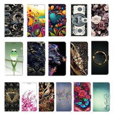 Flower Bird Robot Card Wallet Cover Case For A22 A23 A24 A25 A16 A14 A15 A17 picture