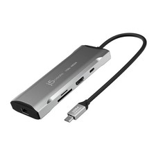 J5Create Laptop Docking Station 9-In-1 4K60Hz Hdmi Usb-C 10Gbps 2 Usb-A 10Gbps picture