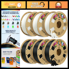 6KG Easy PLA 1.75mm 3D Printer Filament Bundle - Smooth Printing, High Quality picture