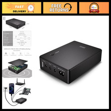 Compact Mini UPS Battery Backup for Router, Modem, Security Camera - Power Outag picture