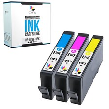 3-Pack Replacement 923e Color Ink Cartridges for HP OfficeJet Pro 8122e, 8138e picture