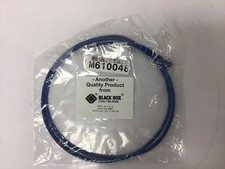 NEW Black box EYN911MS-0005 CAT6 Solid Conductor Plenum Cable Blue 5-Feet 1.5M picture