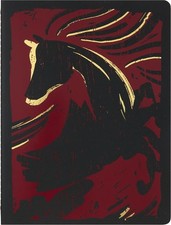 Moleskine Cahier Journal XL 7.5 x 9.75 Ruled Autumn Red 176 Pages Limited Year picture