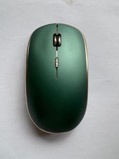 JOYACCESS 2.4G Slim Wireless Silent Mouse, Portable 5.5*3.5*1.6 in, Green picture
