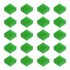 20Pcs 9x9x5mm Heatsink Aluminum Radiator Heat Sink Green picture