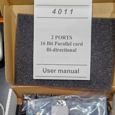 Manhattan 4011 2-Port ISA Parallel Port Expansion Card Bi-directional ICC-IO-17 picture