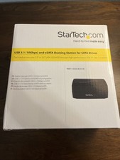 StarTech SDOCKU313E Drive Docking Station USB 3.1 eSATA 2.5/3.5 SATA picture