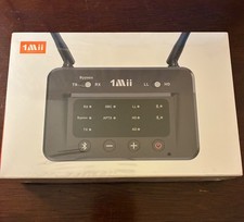 1Mii B03 Black Bluetooth Long Range 2 In 1 Bluetooth Transmitter And Receiver picture