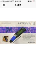 WIZCOM INFOSCAN TS ELITE MOBILE TEXT SCANNER WITH TOUCH SCREEN NEW OPEN BOX  picture
