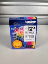Brother LC205CL XXL Ink Set MFC-J6920DW J6720DW Yellow/Cyan Used OEM picture