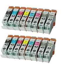 16PK CLI-42 Ink Tank Set + LED chip for Canon Pixma Pro-100 Professional Printer picture