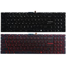 NEW FOR MSI GP62 GP72 GL62 GP62VR GP62MVR GP72MVR US Keyboard Backlit picture