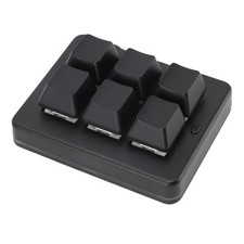 Macro Programmable 6 Key Gaming Keyboard Wireless 2.4G Bluetooth USB Wired UHYV picture