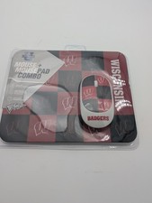 SOAR Wisconsin Badgers Mouse + Mouse Pad Combo NBA Set picture