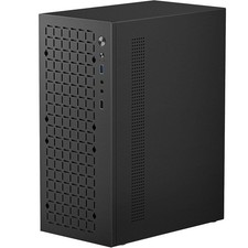 Compact Micro ATX PC Case with USB 3.0 and 3.5 HDD Support - Black picture