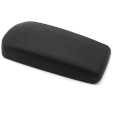 Ezzy Auto Black Leather Center Console Armrest Lid Cover Box fit for  picture