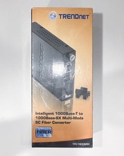 TRENDnet TFC-1000MSC 1000Base-T to 1000Base-SX Multi-Mode SC-Fiber Converter NEW picture