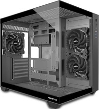 ATX PC Case, 3 X 120Mm Fans Pre-Installed, 360MM RAD Support, 270° Full View Tem picture