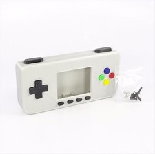 PiGRRL Zero SLVER Game Boy Case Buttons Screws Washers Gameboy Raspberry Pi Zero picture