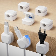 Rotatable Cord Organizer, Strong Adhesive Spring Cable Clips picture