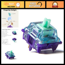Gateron Azure Dragon V4 RGB Tactile Mechanical Keyboard Switches x90 - 46g/60g picture