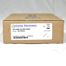 Extron AC+USB 212 UK Outlets Power Module | # 60-1384-02 | NEW picture