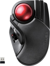 Trackball, 2.4Ghz Wireless USB, Index Finger Control picture