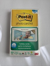 New Post-it Photo  Card Kit 4 X 8