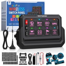 MICTUNING 8 Gang RGB Wireless Switch Panel Offroad picture