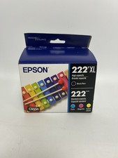 EPSON 222XL Ink GENUINE Black & Standard Color Cartridge EXPIRE 06/2028 picture