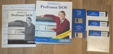 Vintage Individual Professor DOS 5 Software Training PC IBM 3.5 5.25 Disks CIB picture