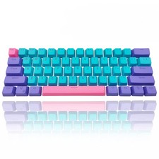 GTSP 61 Keycaps 60 Percent OEM Profile PBT Keycap Set With Puller Blue picture