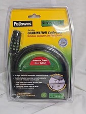 Brand new Fellowes Kryptonite Portable Notebook Computer Combination Cable Lock picture
