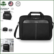 Functional Briefcase for 15-16 Inch Laptop with Long Sleeve and Trolley Strap picture