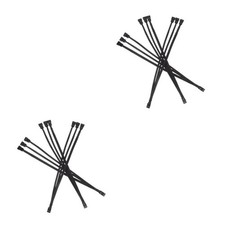 Reusable Black Pc Fan Splitter 6Pcs 3 Way Extension Cable for Computer Cooling picture