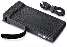 60PCS 6 Inch Reusable Cable Ties Adjustable Wire Organizer Cord Straps Hook Loop picture