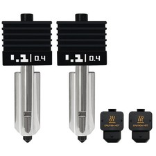 2PCS 0.4mm Hardened Steel Hotend Kits for Bambu Lab H2D H2S P2S 3D Printer picture