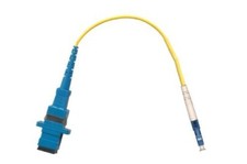 1FT LC M SC F Simplex Singlemode 9/125 Fiber Optic Adapter Cable Patch Cable picture