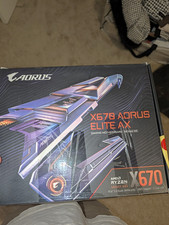GIGABYTE X670 AORUS ELITE AX AM5 ATX DDR5 M.2 PCIe x16 HDMI Board For Parts picture