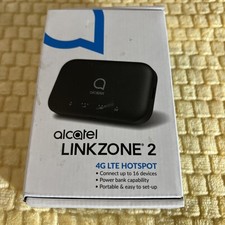 Alcatel LINKZONE 2 4G LTE Mobile Hotspot & Power Bank 4400mAh Portable USB-C NOB picture